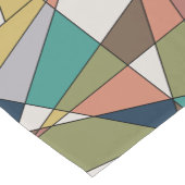 Mid Century Moderne Driehoek Abstract Korte Tafelloper (Hoek)