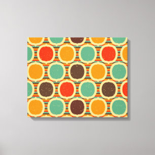 Mid Century Moderne geometrische 5 Canvas Afdruk