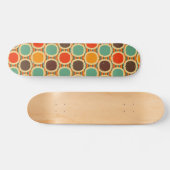 Mid Century Moderne geometrische 5 Skateboard (Horizontaal)
