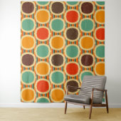 Mid Century Moderne geometrische 5 Wandkleed (In situ)