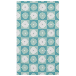 Mid Century Moderne Geometrische Flowers Tableclot Tafelkleed