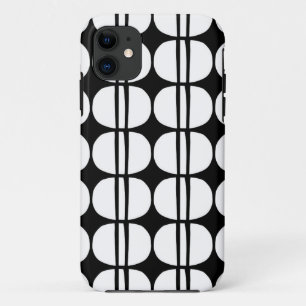 Mid Century Moderne Geometrische Patroon iPhone 11 Hoesje