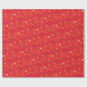 Mid Century Moderne Kerst Cadeaupapier (Vlak)