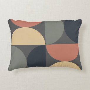 Mid Century Moderne Kolen Zalm    Accent Kussen