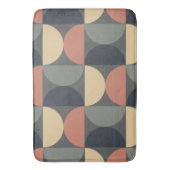 Mid Century Moderne Kolen Zalm Badmat (Voorkant Verticaal)