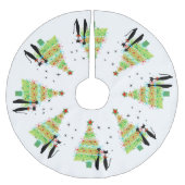 Mid Century Moderne koude kerstboom Rok (Voorkant)