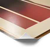 Mid Century Moderne Kunst Meditatie Foto Afdruk (Hoek)