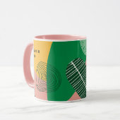 Mid Century Moderne No 1 Mug (Devant gauche)