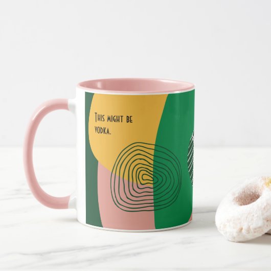 Mid Century Moderne No 1 Mug (Avec donut)