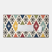 Mid Century Moderne Rétro Motif Starburst (Clavier et souris)