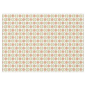  Mid-Century Pastel Pink Retro Floral Pattern Tafelkleed (Voorkant (Horizontaal))