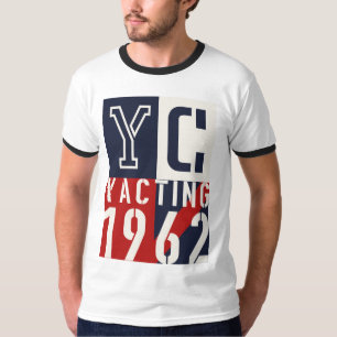 Mid-Century Sailing Graphic - Yachting 1962 T-shirt