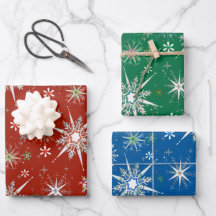 Mid-Century Snowflakes Galore 