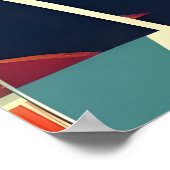 Mid Century Space Age Cocktail Party Poster (Hoek)