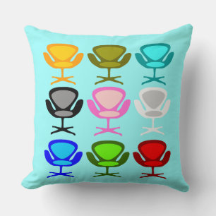 Mid Century stoel Kussen