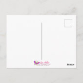 Mid Century Valentijn Modern Hip Dancing Paar Briefkaart (Achterkant)