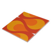 Mid Century Waves Tile Tegeltje (Zijkant)