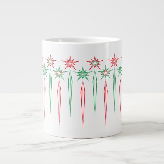 Mid Icicules Mod Jumbo Mug (Devant)