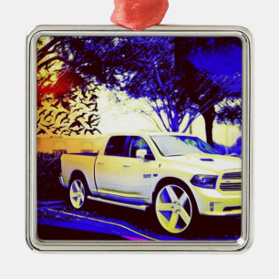 MID-KNIGHT TRUCK STOP METALEN ORNAMENT