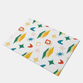 Mid Mod Atomic Mid-Century Moderne Vormen Retro Deurmat (Schuin)