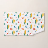 Mid Mod Atomique, Rétro Formes Modernes Du Milieu  (Serviette à main)