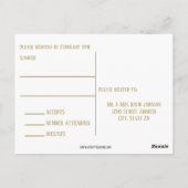 MId Mod Design - Carte postale RSVP (Dos)