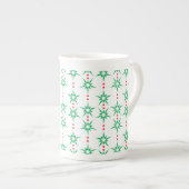 Mid Mod Garland Bone China Mug (Devant droit)