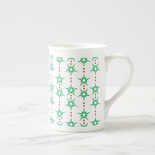 Mid Mod Garland Bone China Mug (Droite)