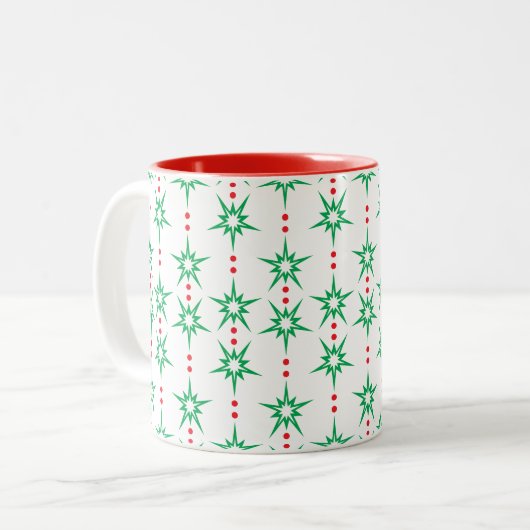 Mid Mod Garland Classic Mug 11oz. -Red (Devant gauche)