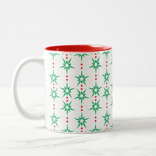 Mid Mod Garland Classic Mug 11oz. -Red (Gauche)