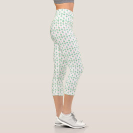 Mid Mod Garland Hoge Geheugen Capri Leggings