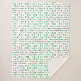 Mid Mod Garland Sherpa Deken (3 maten)