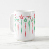 Mid Mod Icicles 15oz. Mug (Devant gauche)