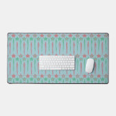 Mid Mod Icicles Bureau Mat (Clavier et souris)