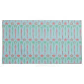 Mid Mod Icicles King Pillowcases Kussensloop (Voorkant-Rechts)