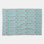 Mid Mod Icicles Kitchen Towel Theedoek (Horizontaal)
