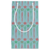 Mid Mod Icicles Petit sac cadeau (Devant)