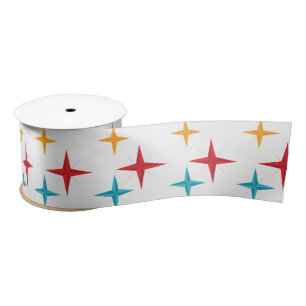 Mid Mod Stars, Retro Kerstfeestdag Lint