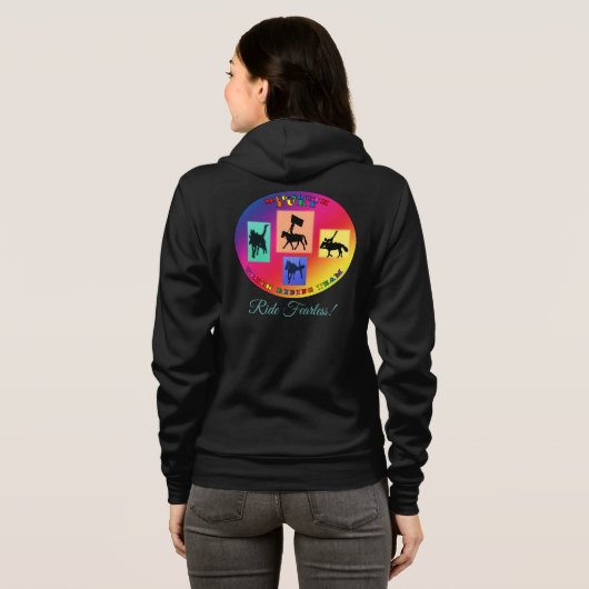 Mid-South Fury ritssluiting Hoodie (Achterkant volledig)