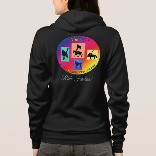Mid-South Fury ritssluiting Hoodie (Achterkant)