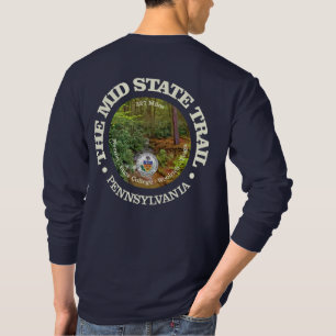 Mid State Trail (rood) T-shirt