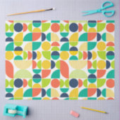 MidCentury Moderne Retro Abstracte Art Decoupage Tissuepapier (Craft)