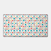 MidCentury Moderne retro Abstracte kunst Bureaumat (Voorkant)