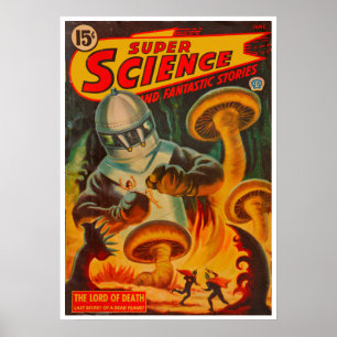 MIDCENTURY PULP MAGAZINE HOESJE PRINT