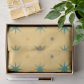 Midcentury Starburst Seamless Pattern Tissuepapier (Geschenk)