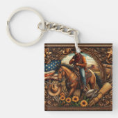 Middag Gallop Sleutelhanger (Voorkant)