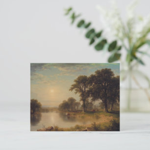 Middag in de zomer (1865) - Asher Brown Durand Briefkaart