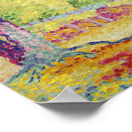 middag te Pardigon, Var, 1907 Poster (Hoek)