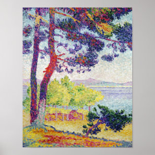 middag te Pardigon, Var, 1907 Poster