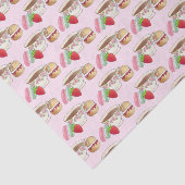 Middag Tea Party Macarons Teacup Cream Scone Tissuepapier (Detail)